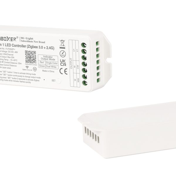 FUT035ZP+ 2 in 1 Zigbee 3.0 +2.4G LED Controller FUT035ZP+ 2 in 1 Zigbee 3.0 +2.4G LED Controller